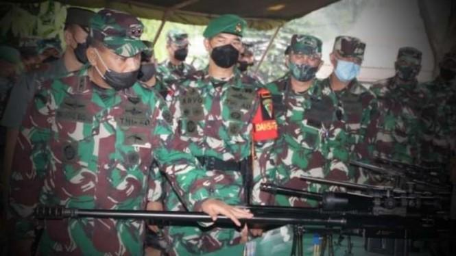 Jenderal Tni Utusan Ksad Datangi Markas Pasukan Setan Siap Tembus