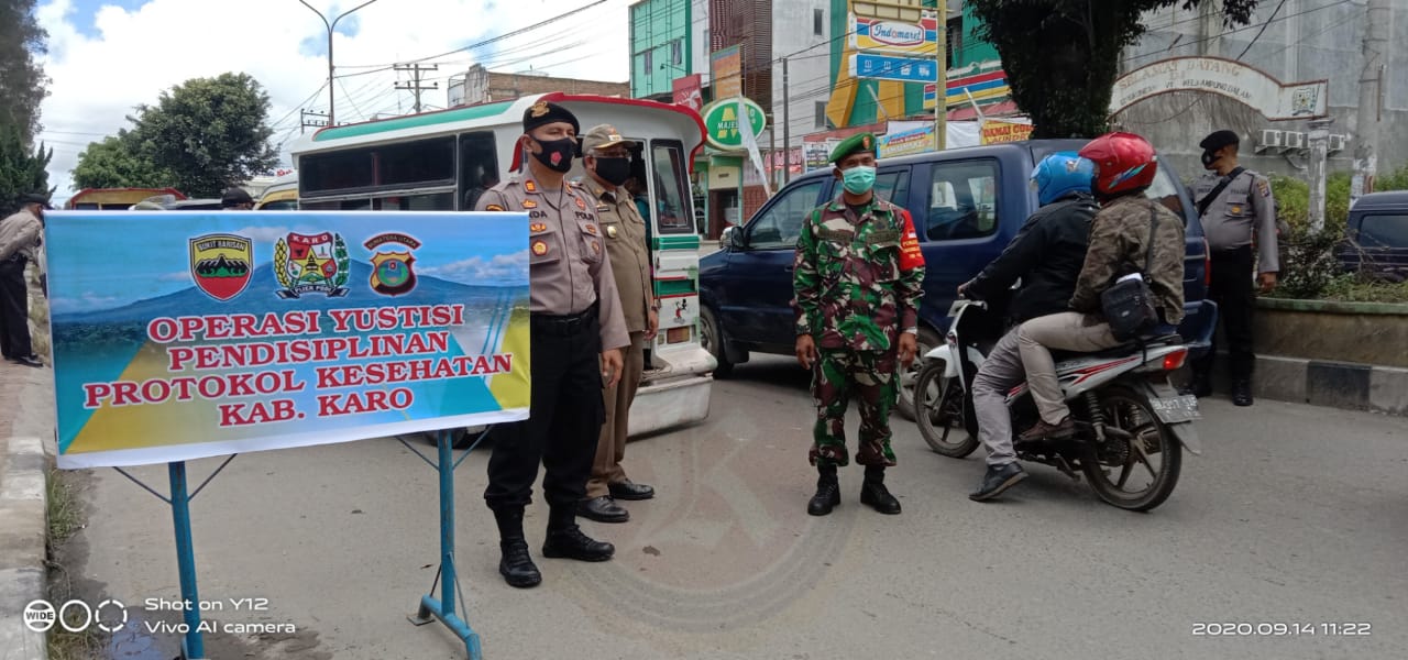 Rendahnya kesadaran masyarakat mematuhi protokol kesehatan