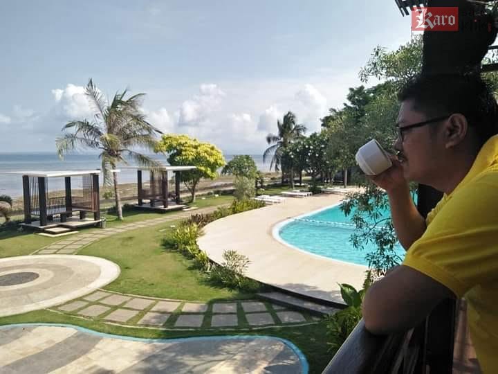 Ketua Pemuda Katolik Kabupaten Karo, Johanis Singarimbun.