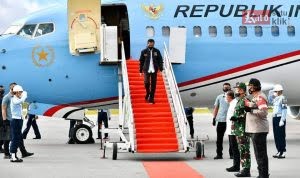 Presiden Joko Widodo saat ke Humbahas