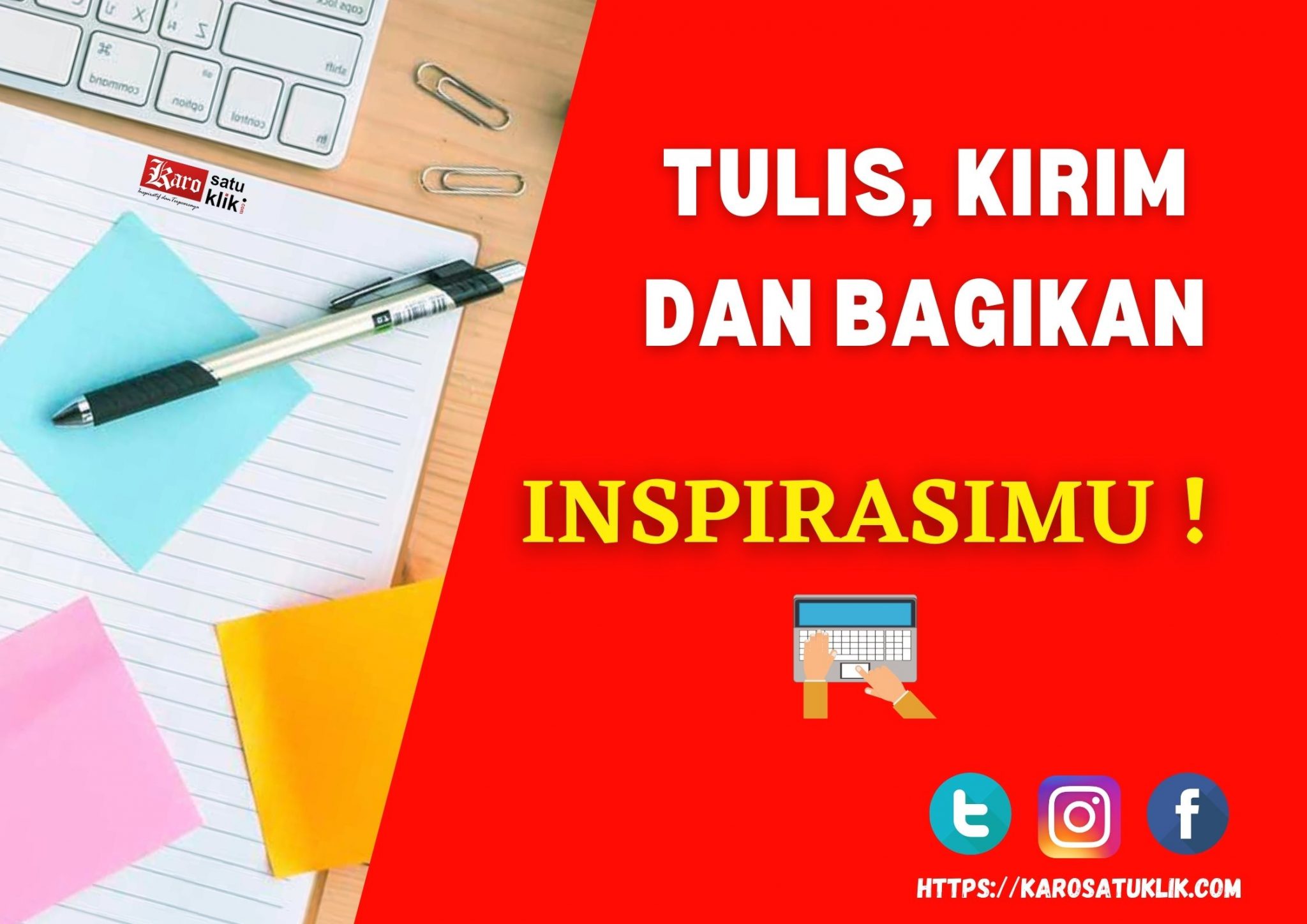 Karosatuklik.com – Kirim Tulisan