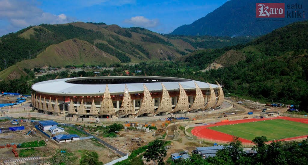 Wajah Stadion Papua Bangkit