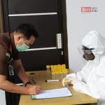 tes urine kepada seluruh pegawai di lingkungan Kejari Kabupaten Karo