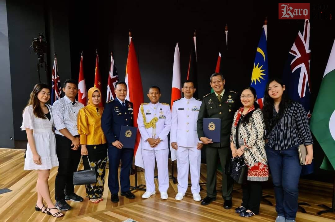 Duta TNI Sukses Selesaikan Pendidikan Lemhannas Australia