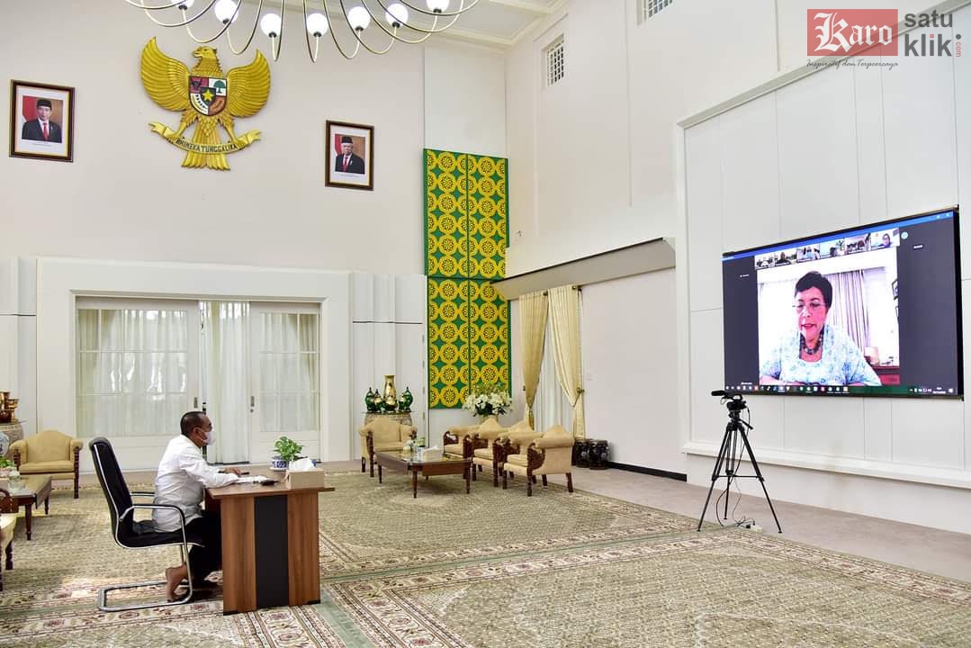 Gubernur Sumatera Utara, Edy Rahmayadi mengikuti Rapat Pembentukan Panitia Seleksi (Pansel) Bakal Calon Rektor USU