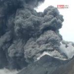 Gunung api Sinabung Kabupaten Karo