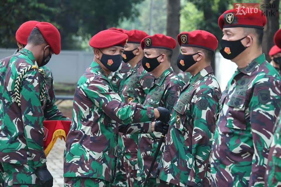 Komandan Koopssus TNI Pimpin Sertijab Tiga Pejabat Teras Koopssus