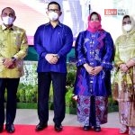 ubernur Sumatera Utara (Sumut) Edy Rahmayadi menghadiri acara Pisah Sambut Pangdam I Bukit Barisan