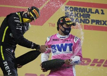 Kurun Waktu 50 Tahun, Sergio Perez Pebalap Meksiko pertama Juarai GP Sakhir