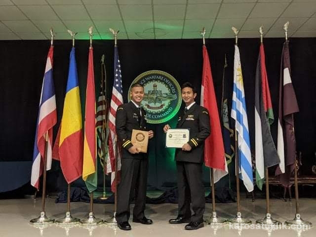 Perwira Muda TNI AL Lulus Peringkat Pertama Pendidikan Internasional