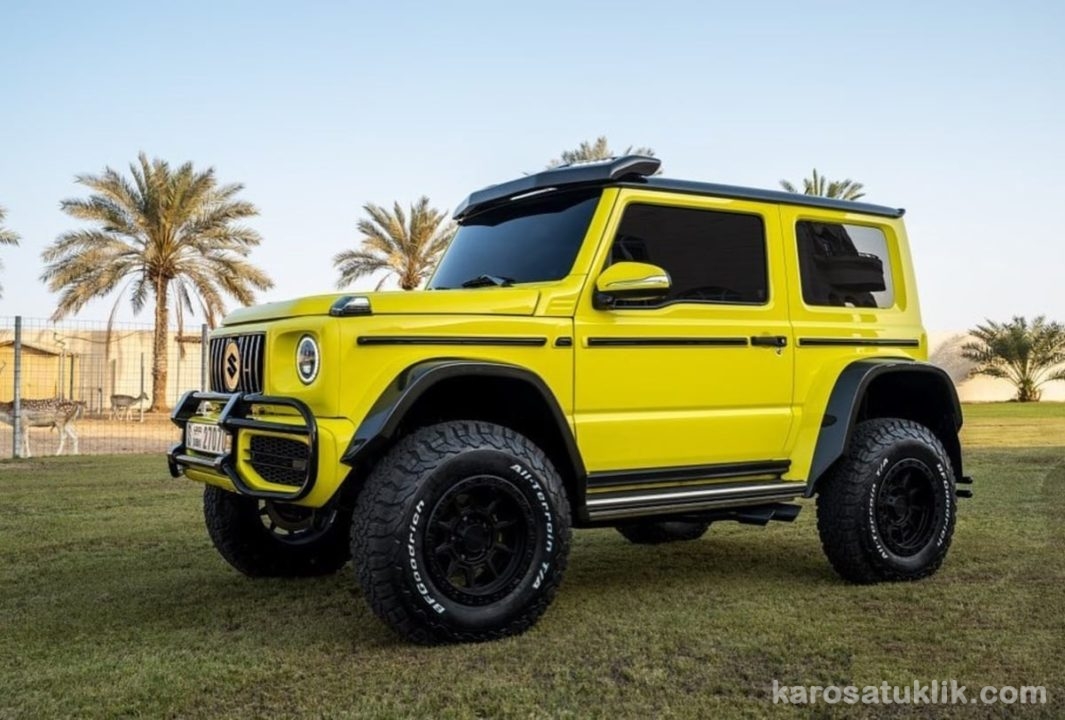 Suzuki Jimny Dimodif jadi Mercedes-Benz G-Class, Begini Wujudnya