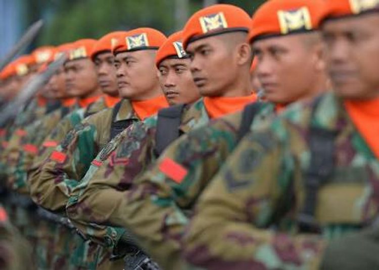 Triple Gun Artileri Andalan Paskhas TNI-AU Jaga Kedaulatan NKRI