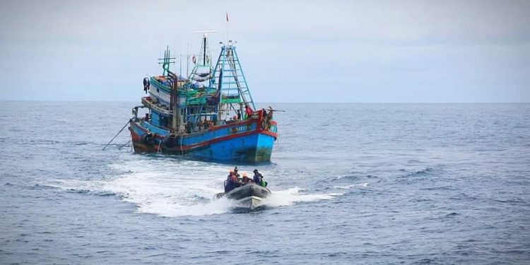  Tangkap 7 Kapal Ikan Asing Berbendera Vietnam