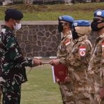 186 Prajurit TNI Kontigen Garuda UNIFIL Selesai di Karantina Setelah Tiba di Tanah Air 186 Prajurit TNI Kontigen Garuda UNIFIL Selesai di Karantina Setelah Tiba di Tanah Air