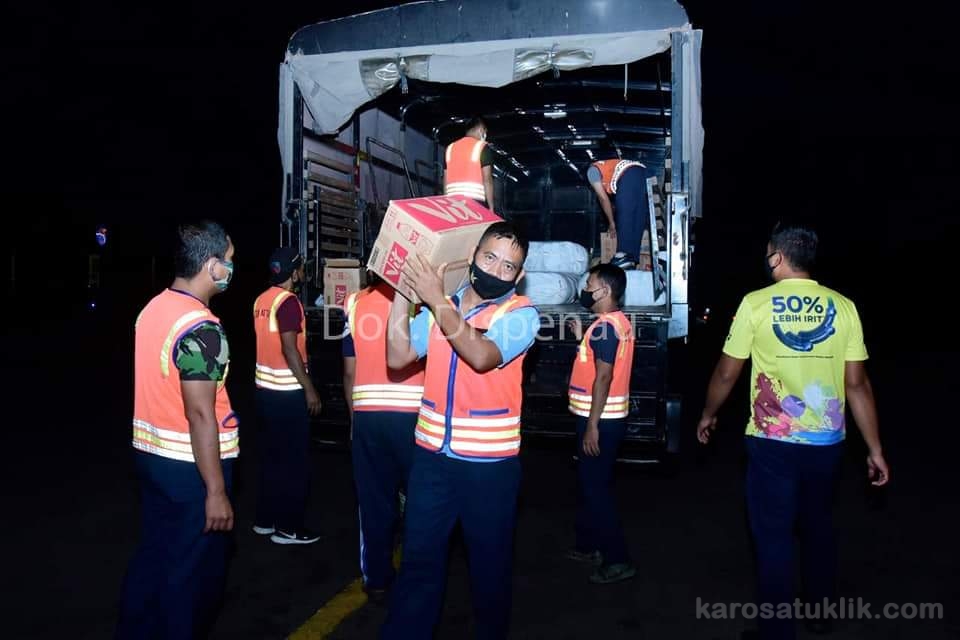 Bantu Korban Banjir Kalsel Tni Au Kerahkan Pesawat, Angkut Logistik (2)
