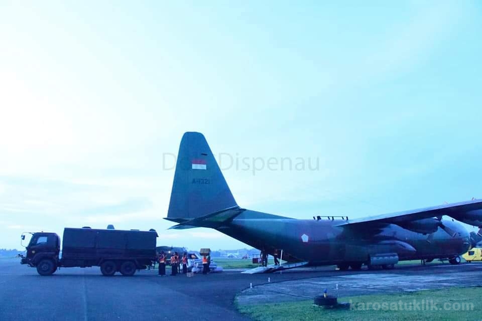 Bantu Korban Banjir Kalsel Tni Au Kerahkan Pesawat, Angkut Logistik Dan Personel Sar