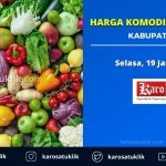 Harga Komoditas Pertanian Kabupaten Karo, 19 Januari 2021