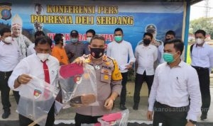 Jaya Sembiring Diduga Pelaku Pembunuhan Ditangkap Polresta Deli Serdang di Dairi