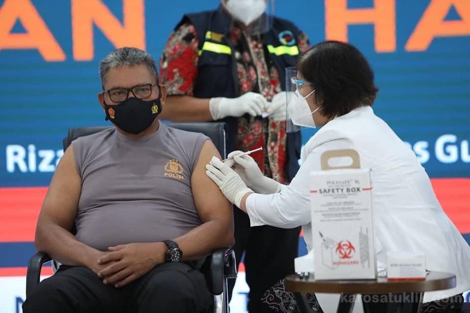 Kapolda Sumut “Bukti Untuk Masyarakat, Vaksinasi Aman”