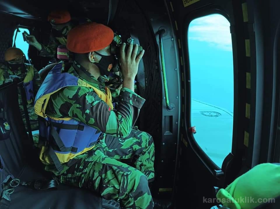 Lokasi Diduga Jatuhnya Sriwijaya SJ-182