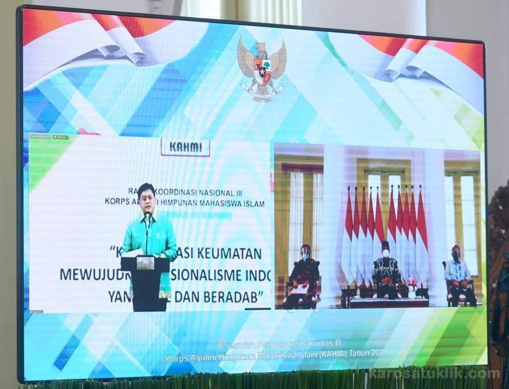 Presiden Jokowi Nantikan Kontribusi dan Inovasi KAHMI
