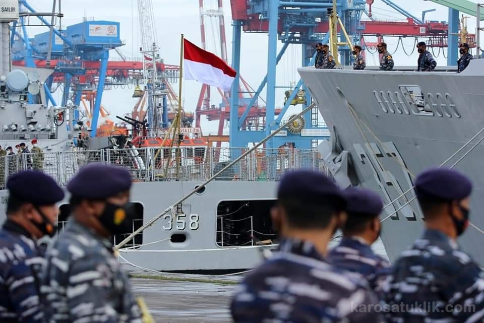 TNI AL Berangkatkan 2 Unsur KRI Untuk Latihan di Luar Negeri