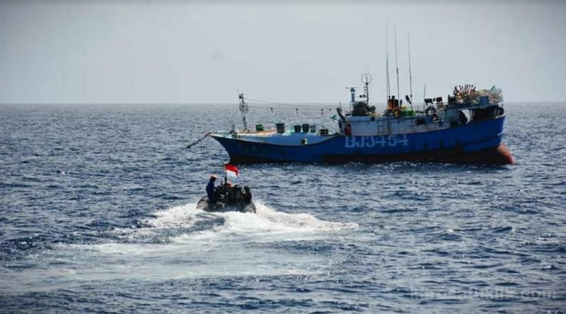 TNI AL Tangkap Kapal Ikan Asing Berbendera Taiwan