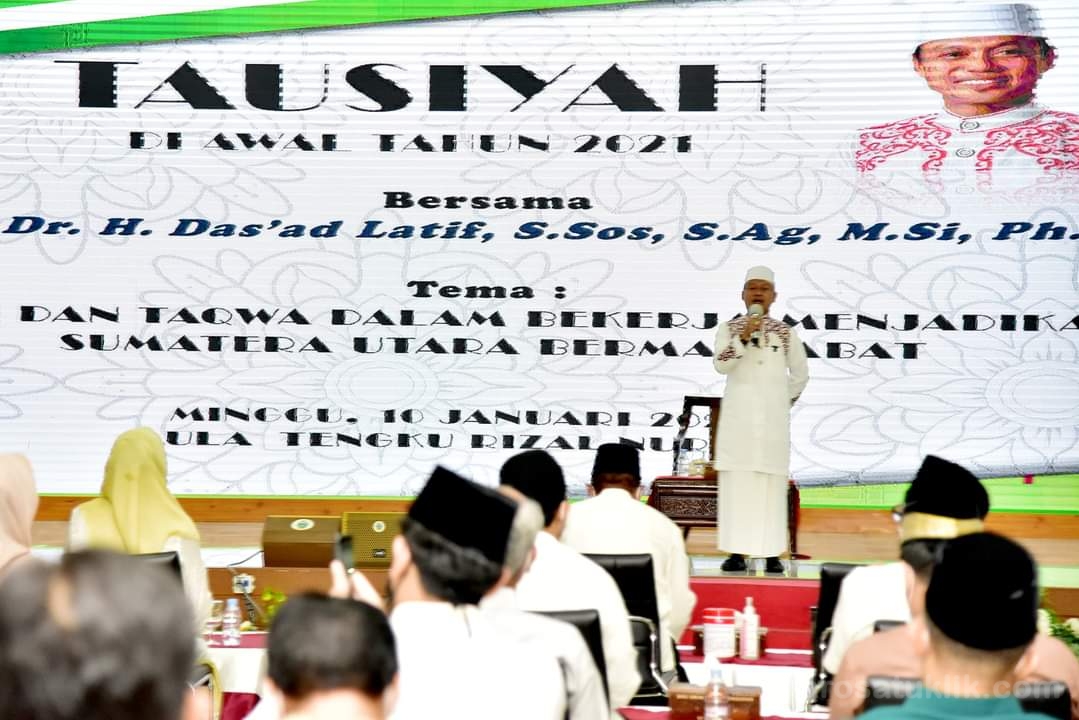 Ustaz Das'ad Latif di Aula Tengku Rizal Nurdin