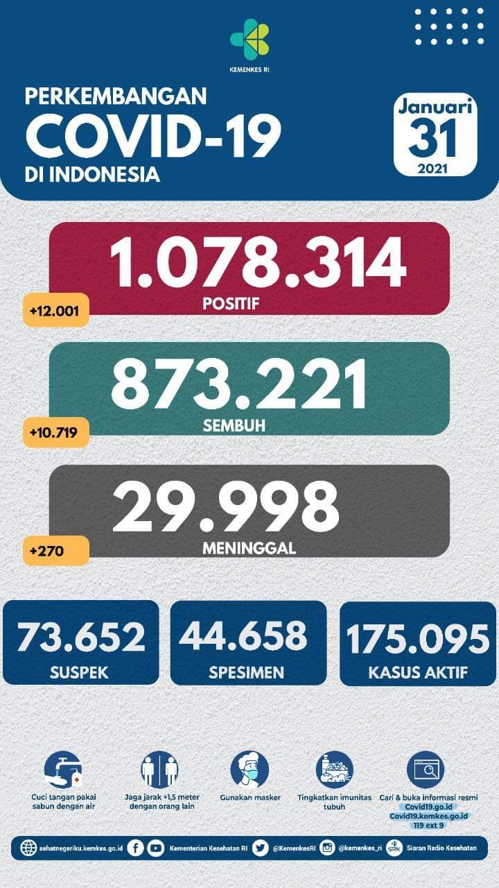 kASUS Covid-19 Indonesia