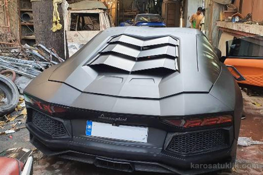 Modifikasi Honda Civic Jadi Lamborghini Aventador