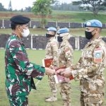186 Prajurit TNI Konga UNIFIL Dianugerahi Medali Satya Lencana Santi Darma