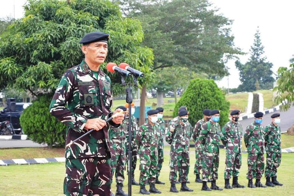 87 Prajurit TNI Kontingen Garuda UNIFIL Dianugerahi Medali Satya Lencana Santi Darma