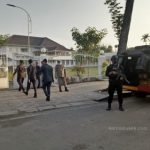 Brimob Polda Sumut Lakukan Pengamanan Pelantikan Kepala Daerah Terpilih di Rumah Dinas Gubsu
