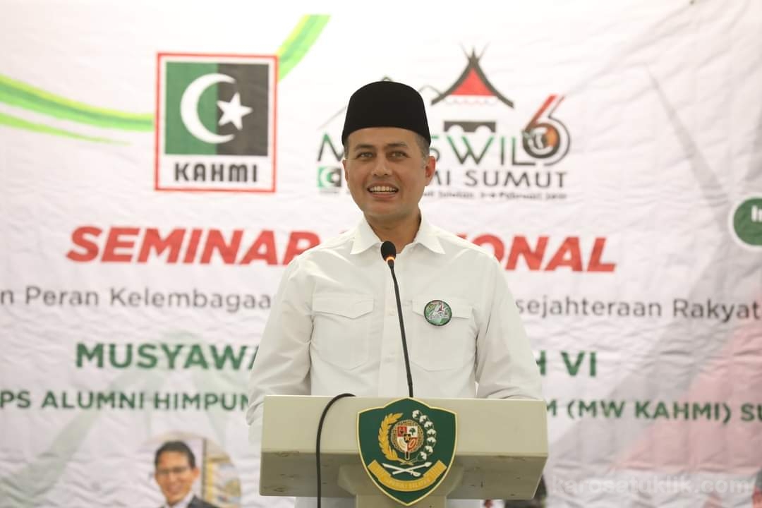 Buka Muswil VI KAHMI Sumut, Musa Rajekshah