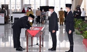 Gubernur Edy Rahmayadi Kukuhkan Kepala Kanreg VI BKN Medan