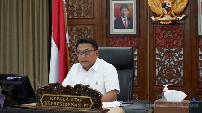 Tahu Dari Mana Pak Jokowi Jarang Ajak Ngopi Moeldoko?