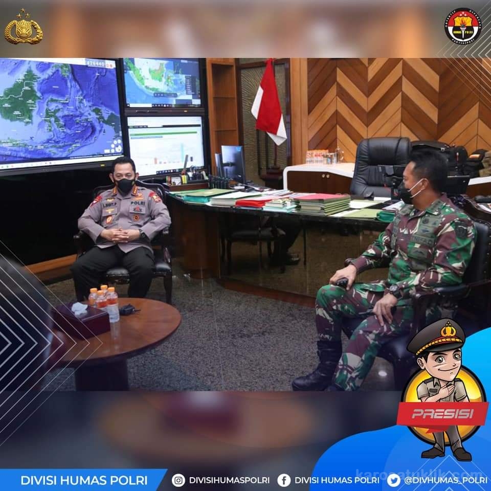 Kapolri Kunjungi Mabes TNI AD Perkuat Sinergitas Dan Soliditas TNI-Polri (2)