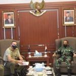 Kapuskersin TNI Terima Courtesy Call Atase Pertahanan Australia di Jakarta