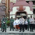 Panglima TNI dan Kapolri Tinjau PPKM di Pasar Tradisional Bali