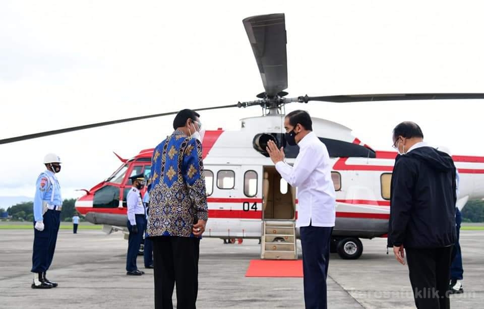 Presiden Jokowi Resmikan Bendungan Tukul Di Pacitan, Jatim