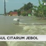 Tanggul Sungai Citarum Jebol, 4 Desa di Bekasi Kebanjiran