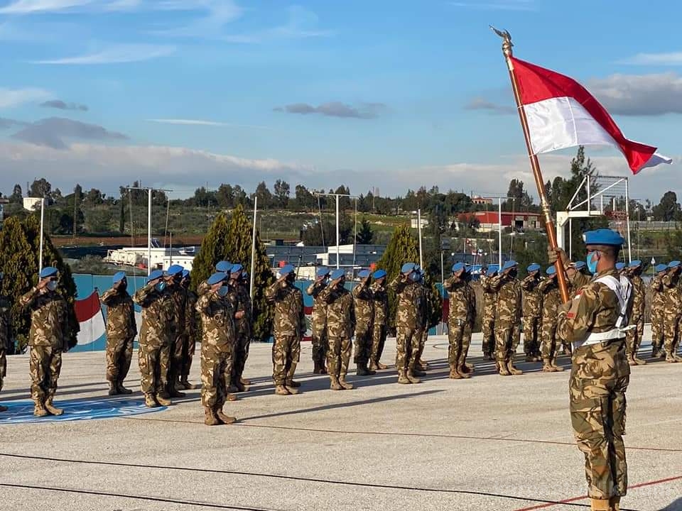 Tanzania Military Police Unit Periksa Perlengkapan Kontingen Garuda UNIFIL