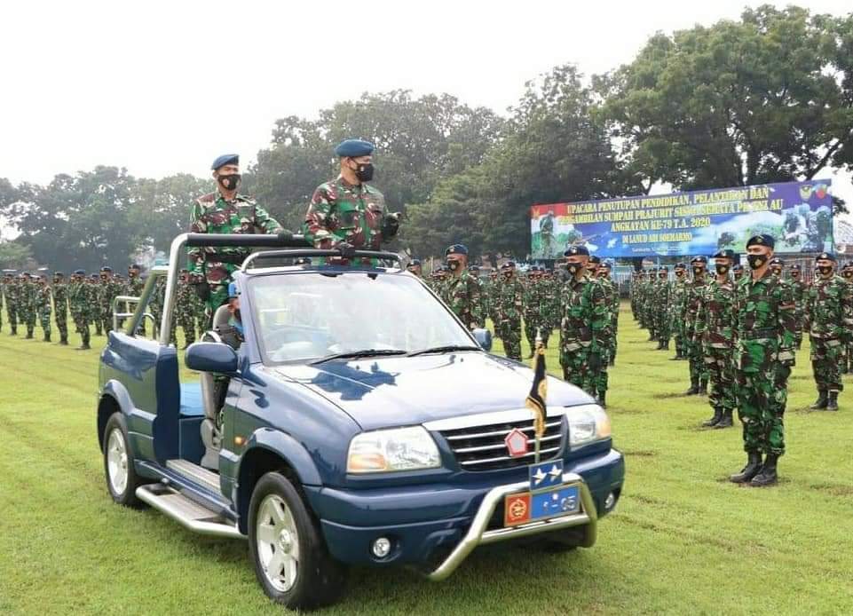Dankodiklatau Lantik 449 Tamtama TNI AU