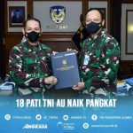 18 Pati TNI AU, Naik Pangkat