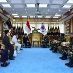 Bahas Industri Dirgantara, Minister of DAPA Korea Selatan Temui Kasau di Mabesau