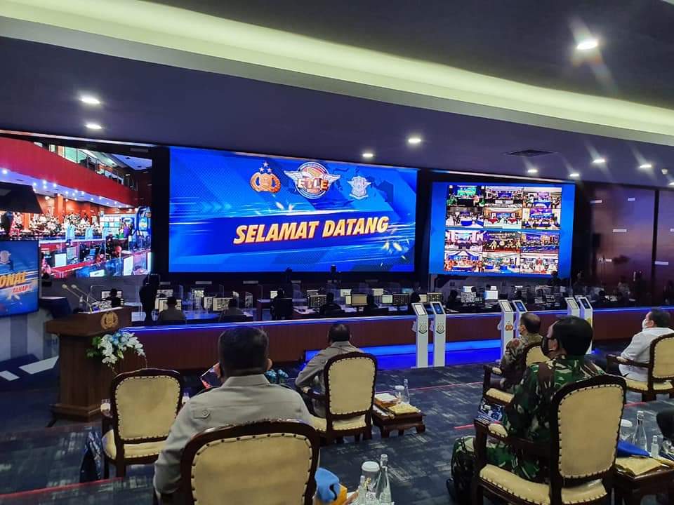 Danpuspom TNI Hadiri Launching ETLE Nasional di Mabes Polri