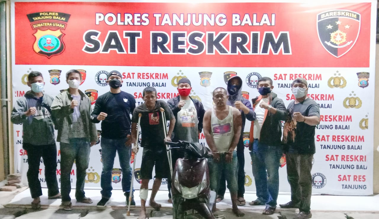 Polres Tanjung Balai Ungkap Kasus Pencurian Kendaraan Bermotor