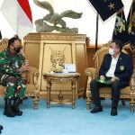 Kasau Terima Kunjungan Ketum PB Pertina