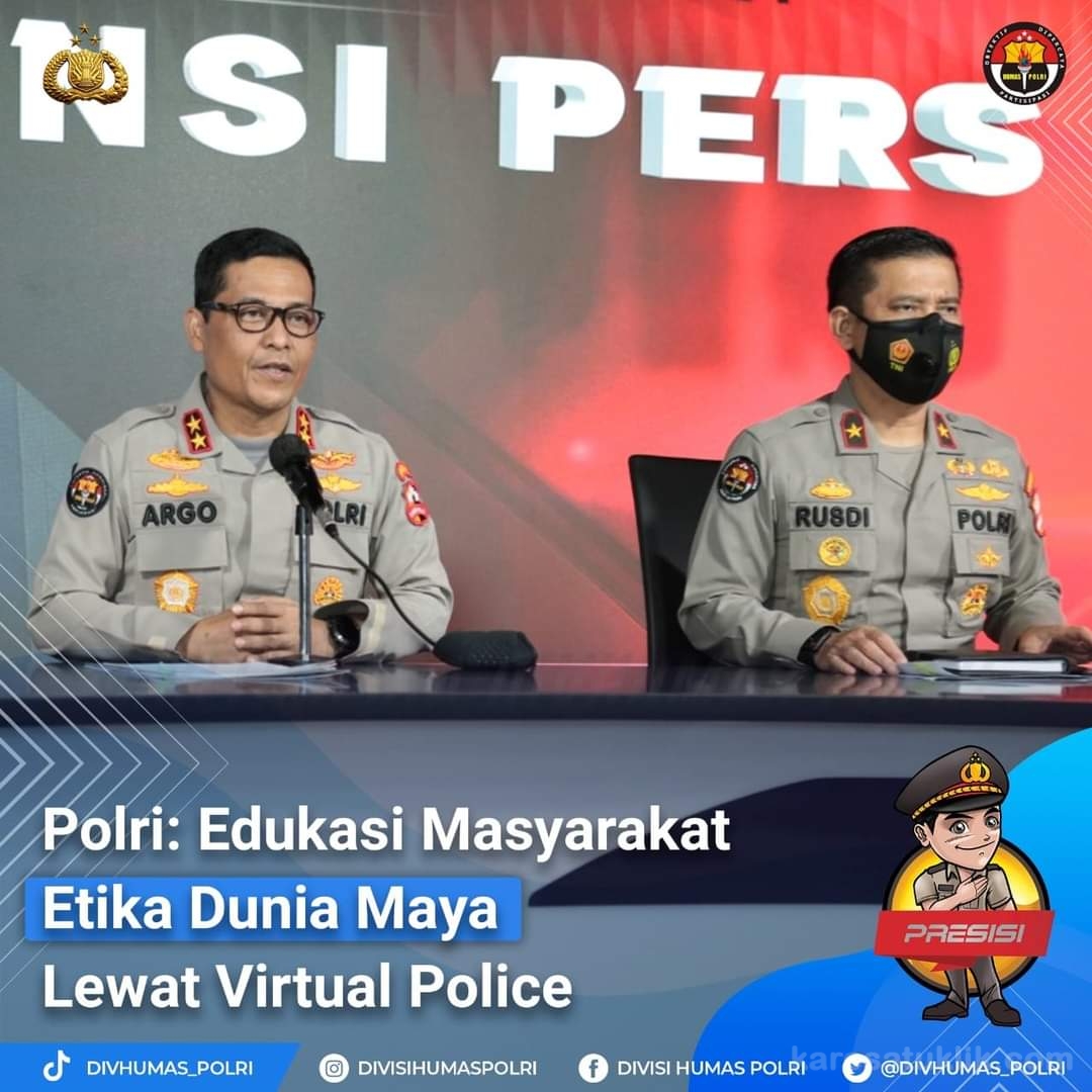 Masyarakat Diminta Percaya Virtual Police