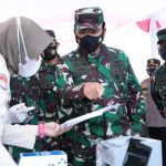 Panglima TNI Pimpin Langsung Serbuan Vaksinasi Covid-19 Bagi Prajurit TNI di Yogyakarta